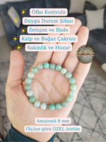 Amazonit Doğaltaş Bileklik - Görsel 12