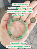 Aventurin Doğaltaş Bileklik - Görsel 12