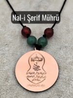 Doğaltaşlı Nali Şerif Bakır Kolye - Image 2