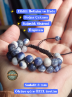 Sodalit Doğaltaş Bileklik - Görsel 4