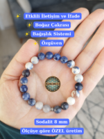 Sodalit Doğaltaş Bileklik - Görsel 12