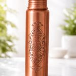 Rose İşleme Model Bakır Matara (750 ml)