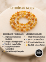 Bebek Kehribar Kolye - Görsel 2