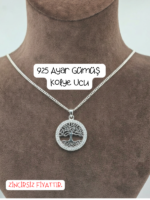 925 Ayar Gümüş Yaşam Ağacı Kolye Ucu - Image 2