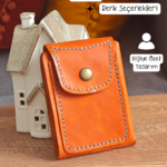 Mini Bay- Bayan Deri Cüzdan
