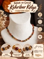 Bebek Kehribar Kolye