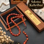 Usta İşi Sıkma Kehribar Tespih